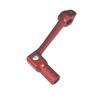 [D's Strano] Shift Pedal, Change Pedal, Shift Lever, Motorcycle, Universal, Foldable, Custom Dress Up (Red)