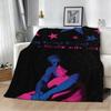 New T-TV G-Girl Vintage Who Really Cares Album 3D Flannel Blanket Soft Throw Art For Home Decor Sofa Naps Picnic Gifts Halloween