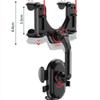 Rearview Mirror Phone Holder for Car Mount Phone and GPS Holder Universal Rotating Adjustable Telescopic Car Phone Holder