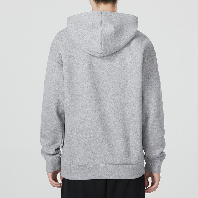 Under Armour Curry Geometric Pattern Print Athleisure Hooded Fleece Lined Long Sleeved Sweatshirt Men's Gray 1374298-011