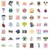 50Pcs Gym Culture Inspirational Text Sunshine Love Sports Life Creative Decoration Waterproof Stickers