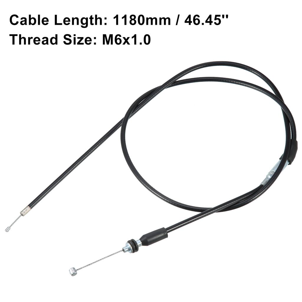 Motoforti Throttle Cable 78cm 118cm Motorcycle Throttle Cable Universal Fit for 50cc 70cc 90cc 110cc 125cc 250cc ATV Quad
