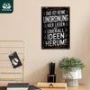 Putuo Decor Пк Немецкие Забавные Саркастические Цитаты Винтажная Металлическая Жестяная Вывеска Здесь Не Беспорядок ЗДЕСЬ ИДЕИ Разбросаны Везде