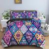 Mandala Duvet Cover Set Bohemian Bedding Set Soft Comforter Cover With 1/2pcs Pillow Shams Quilt Cover Bedroom King Queen Sizes