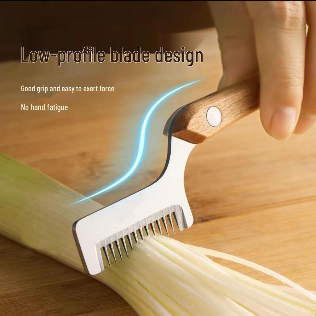 Ультратонкая шинковка для лука и зеленого лука Кухонный инструмент