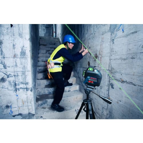 Bosch Professional Laser Level GLL3-60XG Blue (Includes Protective Case, Carrying Case, and Target Panel)