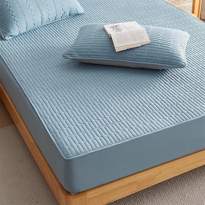 HLA Home Antibacterial Anti-Slip Fitted Sheet
