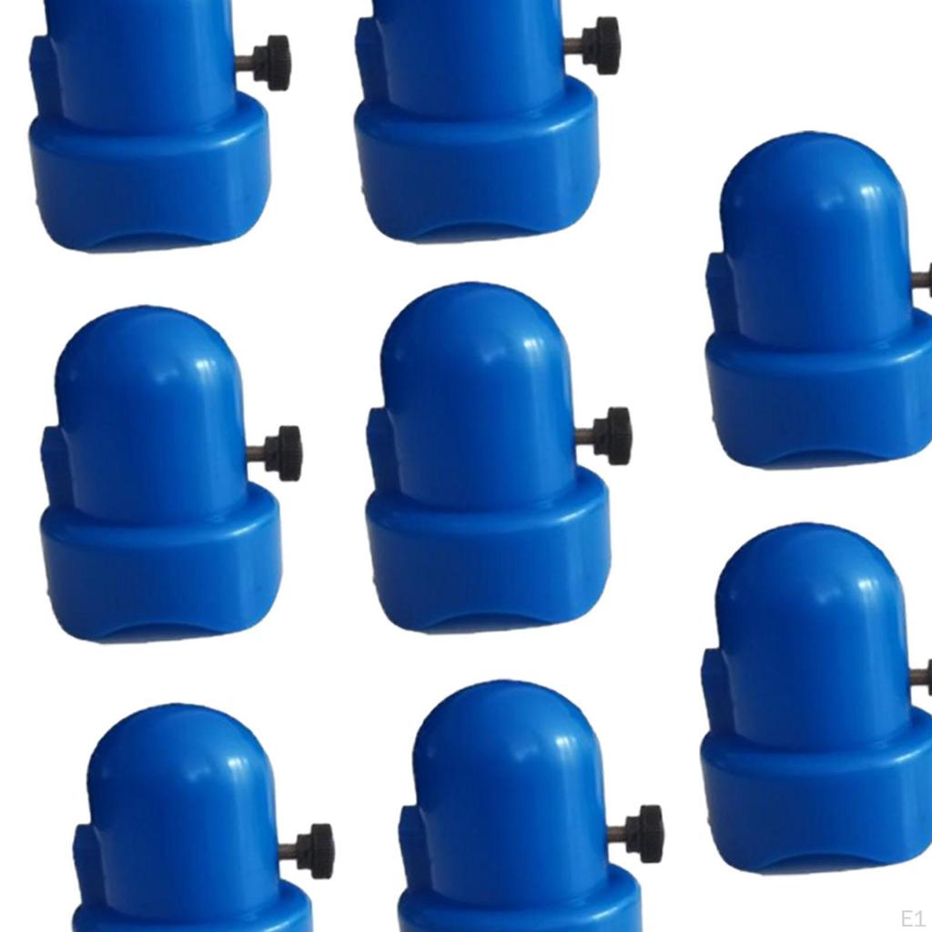 8x Trampoline Pole Caps Rod Parts Reusable Sturdy Protection Net Top