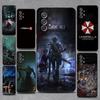 Чехол для телефона-видеофона из игры Resident Evil для Samsung S25, S24, S21, S22, S23, S30, Ultra, S20, Plus, Fe, Lite, Note, 10, 9, 5G Черный чехол