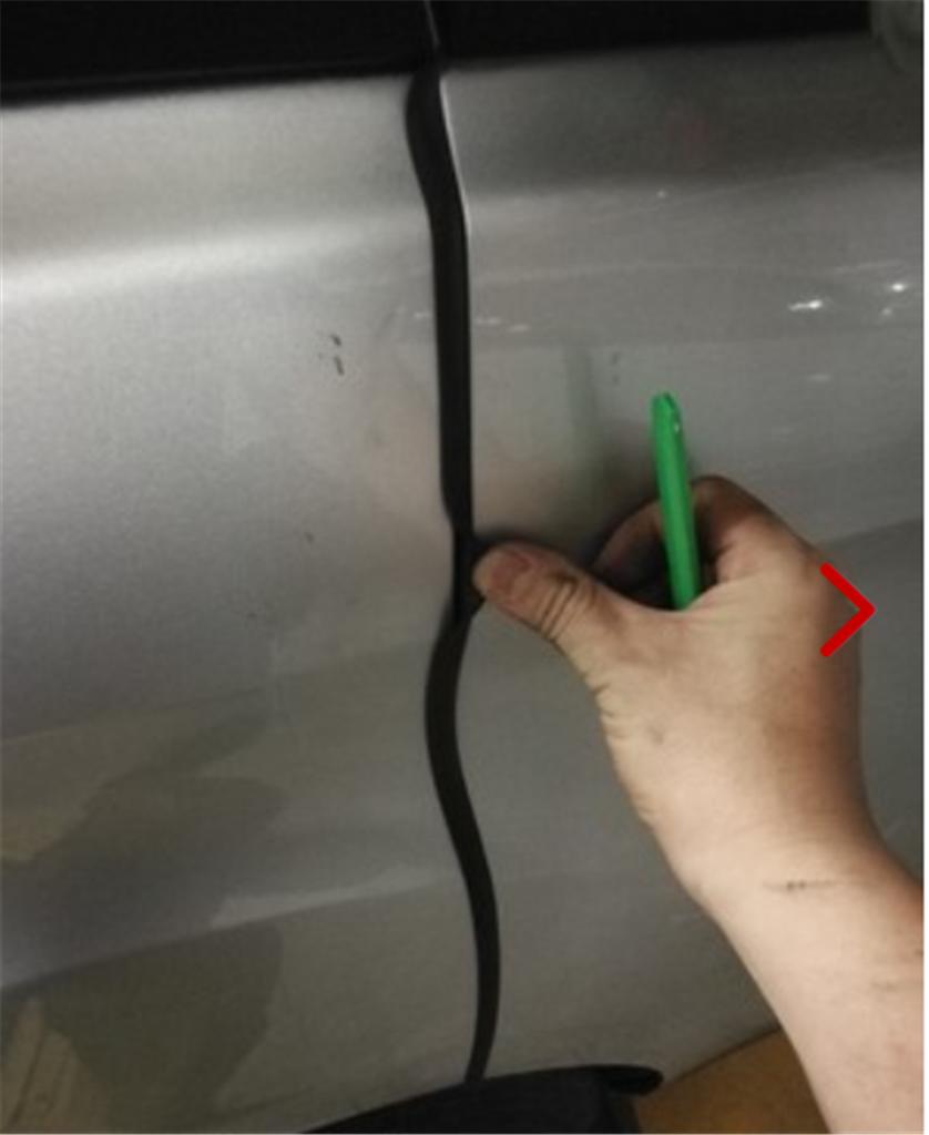 2pcs 90cm Car Styling A Pillar Seal Strip Black Rubber Weatherstrip Waterproof