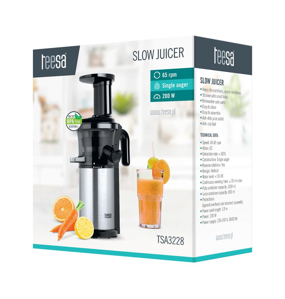 Teesa Slow Juicer 200W