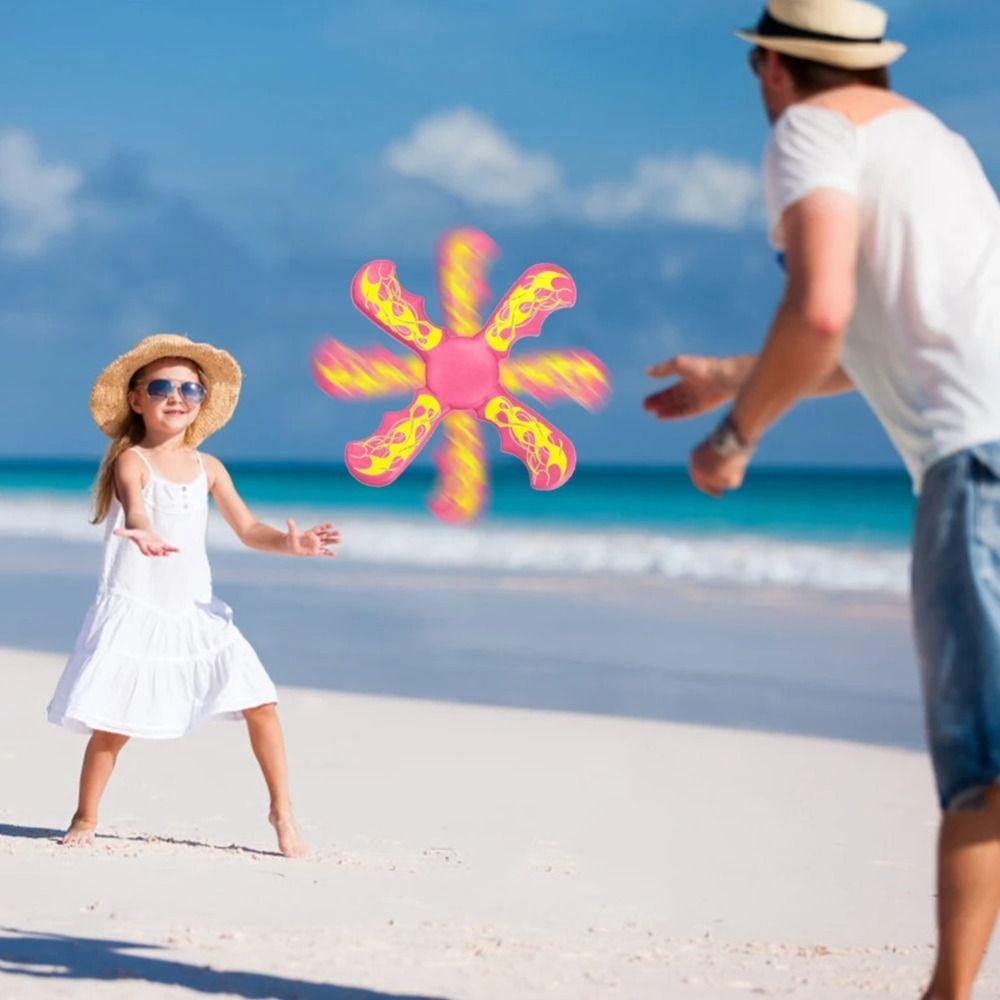 Soft Flying Boomerang Interactive Four-leaf Cross Flying Disc Children Boomerang Outdoor Toys
