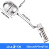 4-Point Cap Electroplated 304 Stainless Steel Float Valve – High Temp, Boiling Water, Acid & Alkali Resistant