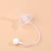 1Pc Soft Silicone Wide Mouth Sucking Nozzle Drinking Cup Straw Conversion Head For Baby Bottle Feeding Bottle Accessories