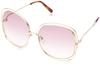 Солнцезащитные очки Chloe CE126S Фиолетово-розовый градиент x Золото EU БЕСПЛАТНО Женские (БЕСПЛАТНЫЙ размер)