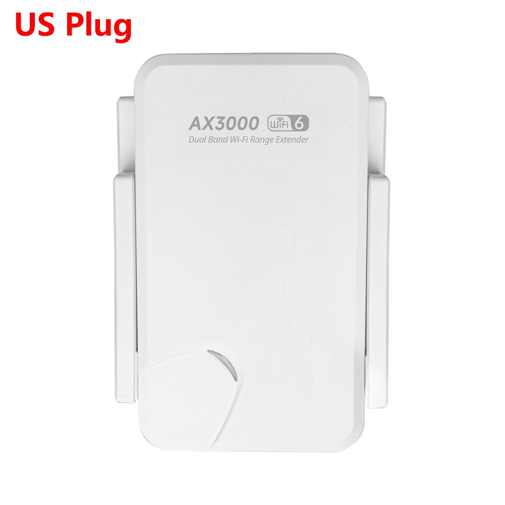 3000 Мбит/с WiFi-ретранслятор, беспроводной WiFi-усилитель, двухдиапазонный сетевой усилитель 2,4 ГГц/5 ГГц, WiFi-маршрутизатор с большим радиусом действия