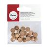 Raw Wood Half-sphere - - Ø12mm - 20 Pieces - Not Drilled - Ideal for Creative DIY