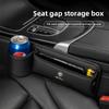 Car Seat Crack Filling Storage Box Auto Water Cup Phone Holder For Alfa Romeo 156 159 147 4C 8C 166 Giulia Giulietta MitoGF8 