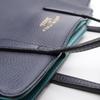 Used GUCCI Swing Tote Bag 354408 leather Navy Used Women
