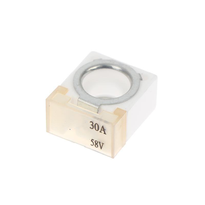 30A-600A Battery Terminal Mount Fuse Block Kit 58V With Single Stud 5/16" Marine Rated Battery Fuse For Boat Truck Rv