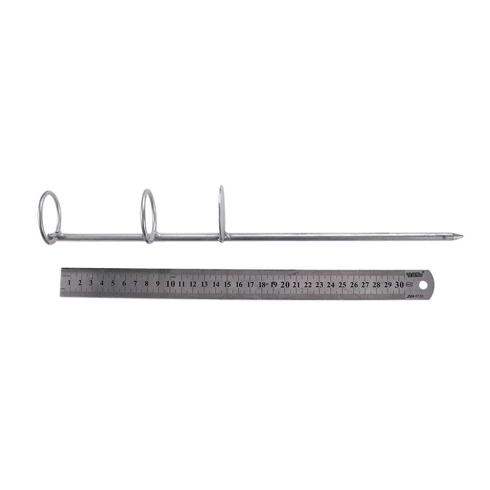 Stainless Steel Fishing Rod Support Fishing Pole Stand Fishing Rod Holder Ground Rod Holder