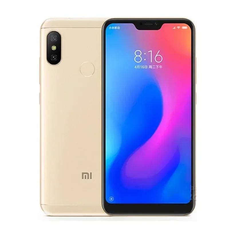 Глобальная версия Оригинальный Xiaomi Redmi 6 Pro 4 ГБ 64 ГБ Аккумулятор 4000 мАч Snapdragon 625 Pixels Смартфон с двумя SIM-картами Android 4G Сотовый телефон
