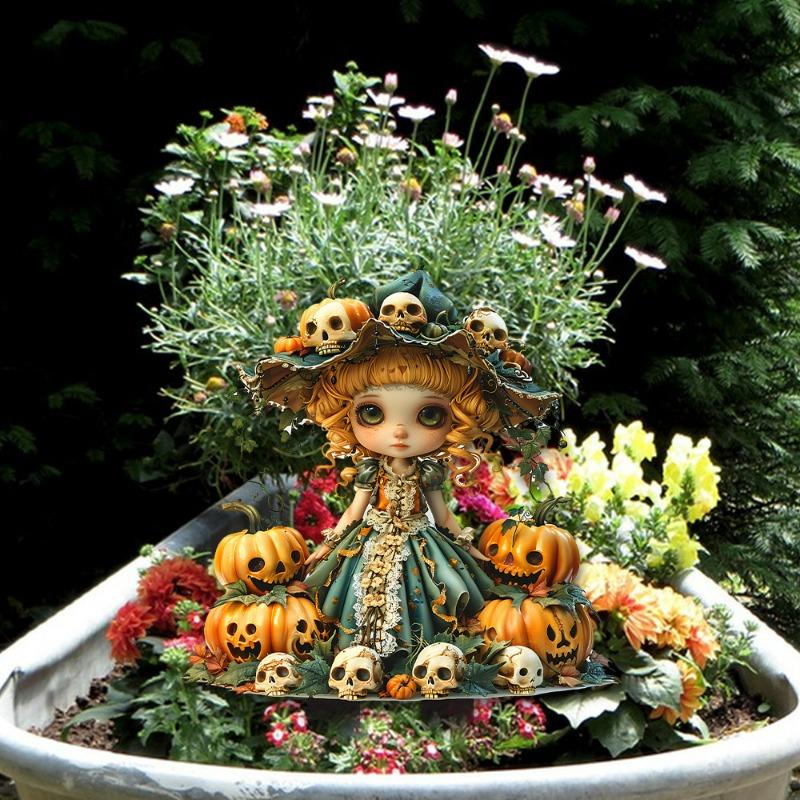 Прозрачная акриловая вставка в виде цветка феи для двора, сада, парка или эльфа.