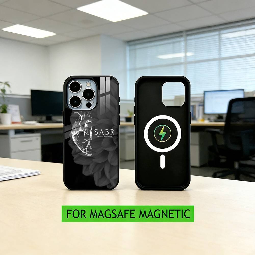 cool Quran S-sabr Islam P-patience Phone Case For iPhone17,16,15,14,13,12,11 Plus,Pro Magnetic with Magsafe Wireless Charging