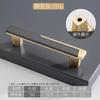 Classic Dual Color Cabinet Cupboard Handle Zinc Alloy Wardrobe Closet Furniture Handle Solid Kitchen Cabinet Drawer Pulls Knobs