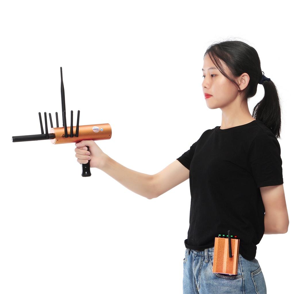 Мини 10x Антенный Металлоискатель Профессиональный Подземный Высокочувствительный Детектор Золота Копатель Крупномасштабный Сканер Разведка