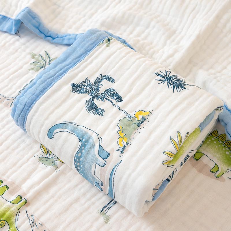 Six-Layer Pure Cotton Baby Bath Towel & Blanket
