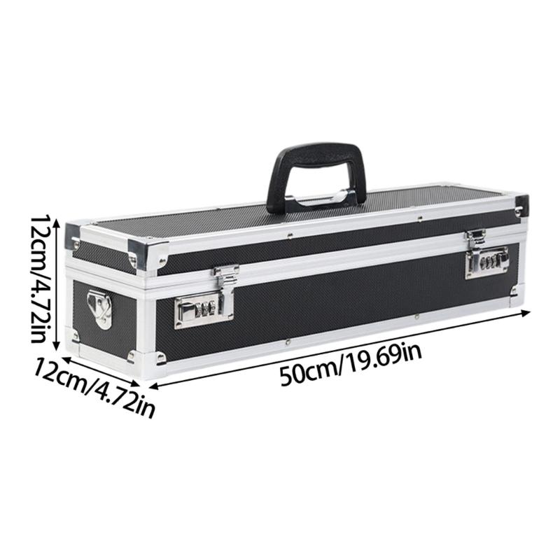 Lockable Kitchenware Case Featuring ABS Interior Dividers and Ergonomic Carry Handle for Commercial Use