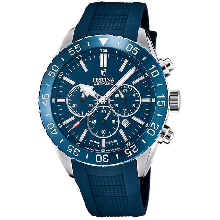 Montre - Festina - 20515 - Analogique - Quartz - Bracelet en Silikon Bleu