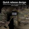 Quick Tourniquet Pouch, MOLLE System Waist Bag, Easy Install Outdoor Accessory, Tactical Storage Pouch for CS Shooting, Camping & Emergency Survival