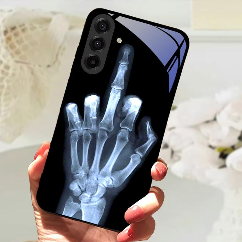 Чехол для Samsung Galaxy S25FE Модный Чехол-бампер с изображением Льва и Цветов из Закаленного Стекла Ударопрочный Защита Камеры для Galaxy S25 S 25 FE