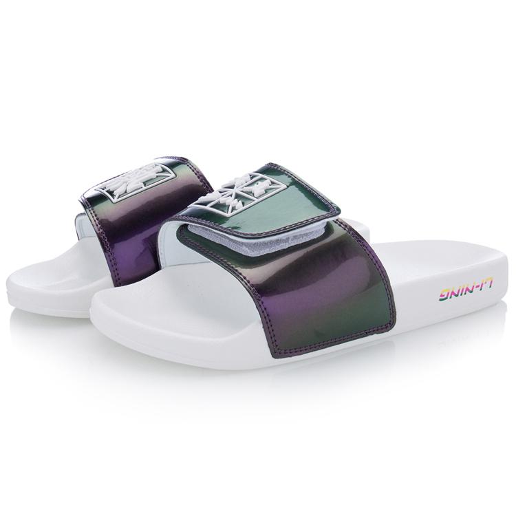 Женские шлепанцы Li Ning Iridescent AGAQ004-3