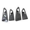 For Volkswagen VW T-cross Tcross - 2024 2025 Carbon Fiber Interior Door Handle Bowl Cover Trim Accessories Car Styling