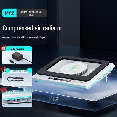 llano Охлаждающая подставка для ноутбука V12 с регулируемым воздушным потоком