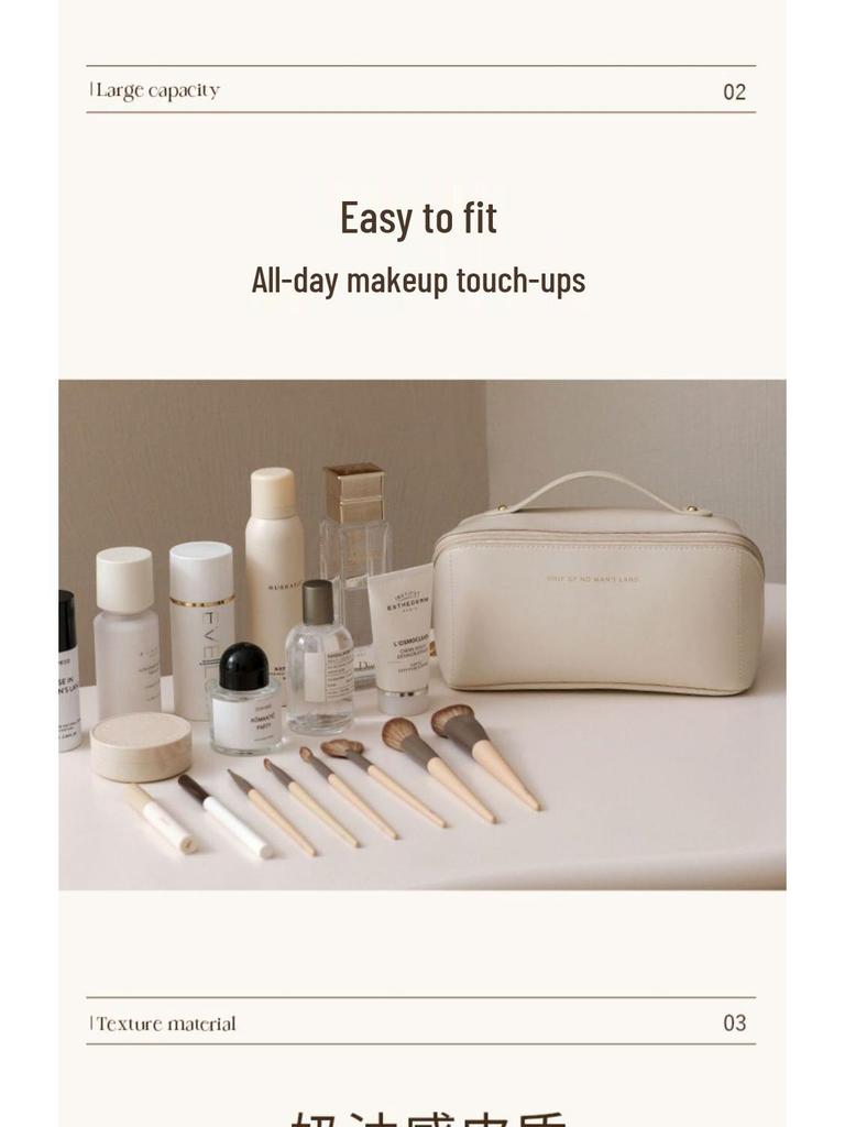 Портативная дорожная косметичка и сумка для туалетных принадлежностей - Улучшенное ручное хранение