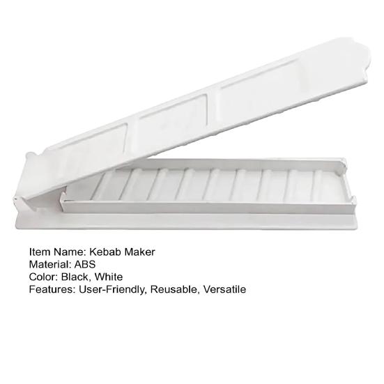 Ручная форма для приготовления кебаба, форма для кебаба, кофта, многоразовый кебаб, легко чистящийся инструмент для барбекю ручной работы для дома, семьи, кемпинга, кемпинга, барбекю