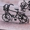 Iron Art Модель велосипеда Маленький велосипед Миниатюры 1:12 Сад