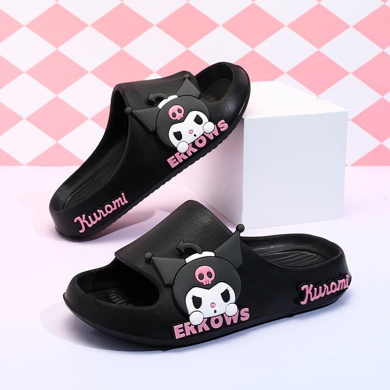 Очаровательные детские тапочки в мультяшном стиле, удобные, нескользящие, мягкие шлепанцы из ЭВА для девочек, разных цветов и размеров, идеально подходят для дома.