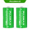 PUJIMAX D 1.5V Li-ion Rechargeable Battery 10000mWh Type-C 2Pcs