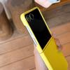 Official Fluorescence Neon Color Liquid Silicone Case For Samsung Galaxy Z Flip 7 6 5 ZFlip7 ZFlip6 Candy Matte Shockproof Cover