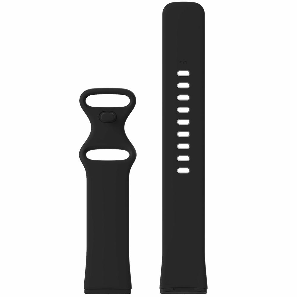 22.5mm Soft Silicone Watch Strap Replacement for Fitbit Versa 3/Sense [Size: L]