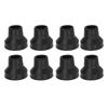 10Pcs Cane Tips Rubber Skid Resistance Wearproof Walking Crutch Tips for Standard and Folding Walkin