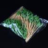 Шпажки для закусок Одноразовые Декоративные Ручная работа Натуральные Зубочистки для вечеринки Декоративные X3UC