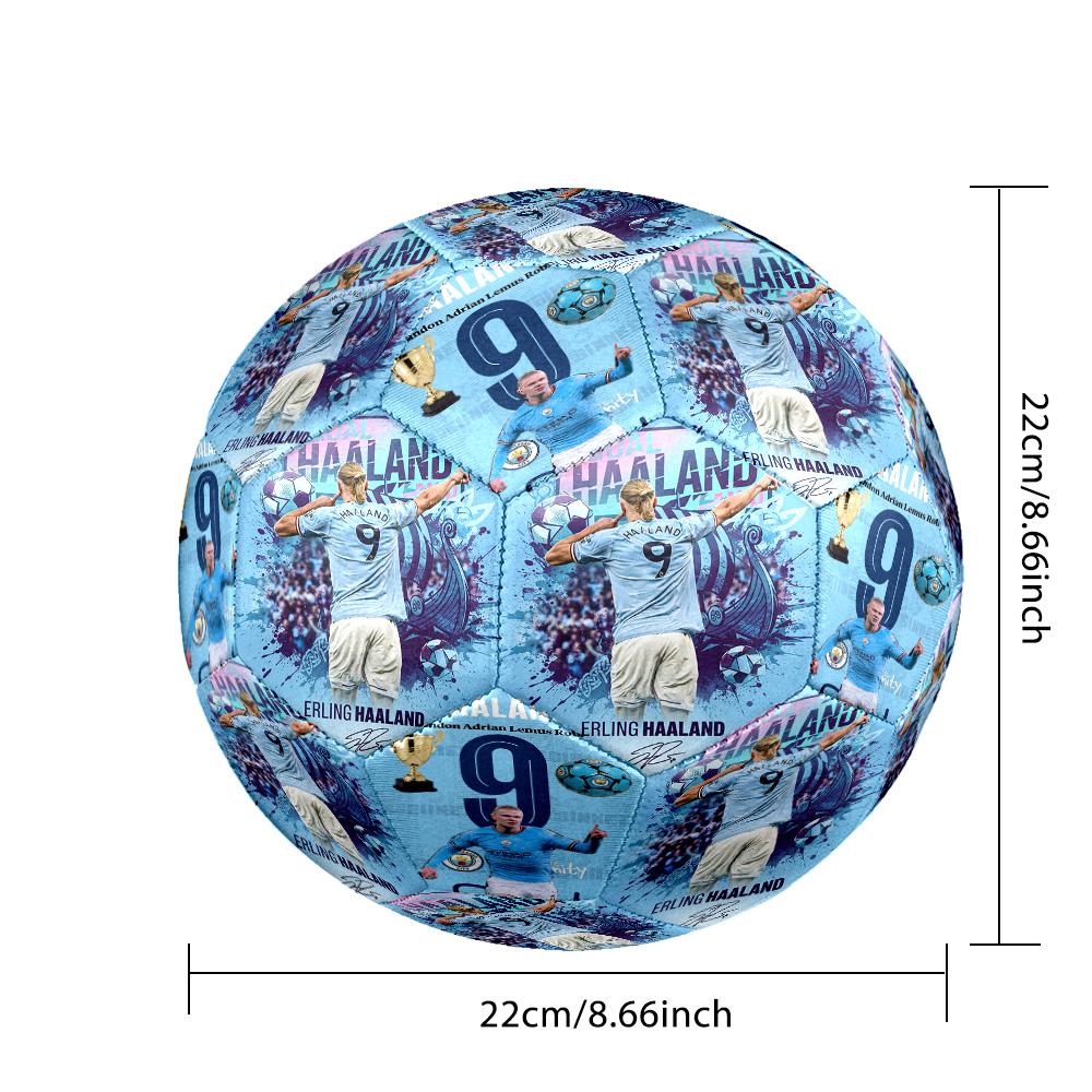 Haaland Norway National Football Team Size 5 Soccer Ball Machine Sewn Indooroutdoor Universal Football Perfect Gift For Sports Enthusiasts