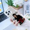 Чехол для телефона с изображением певца Майкла Джексона для iPhone 16, 15, 14, 13, 12, 17, Pro, MAX белый Матовый Ударопрочный Чехол