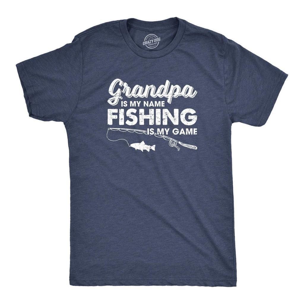 Funny Grandpa Fishing T-Shirt, Angling Gift
